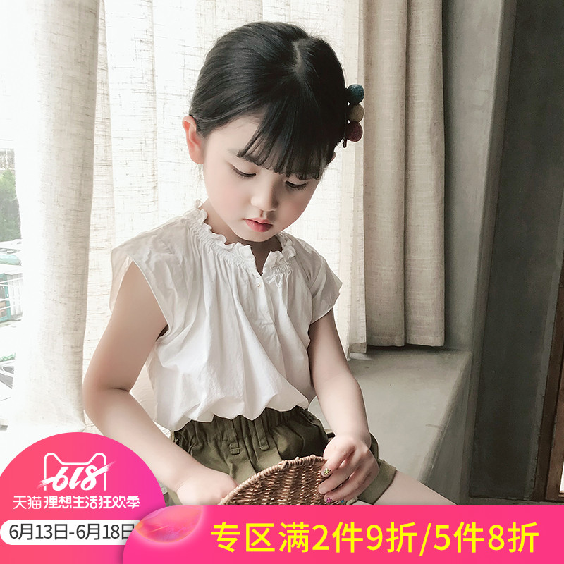 Girls Western style Summer wear baby shirt children spring clothes shirt Children jacket Korean Edition Short sleeved Baby unlined upper garment whitein the Children/Baby/Family fitted , Shirt category - from Buy2taobao.com to provide professional Taobao agent buy service