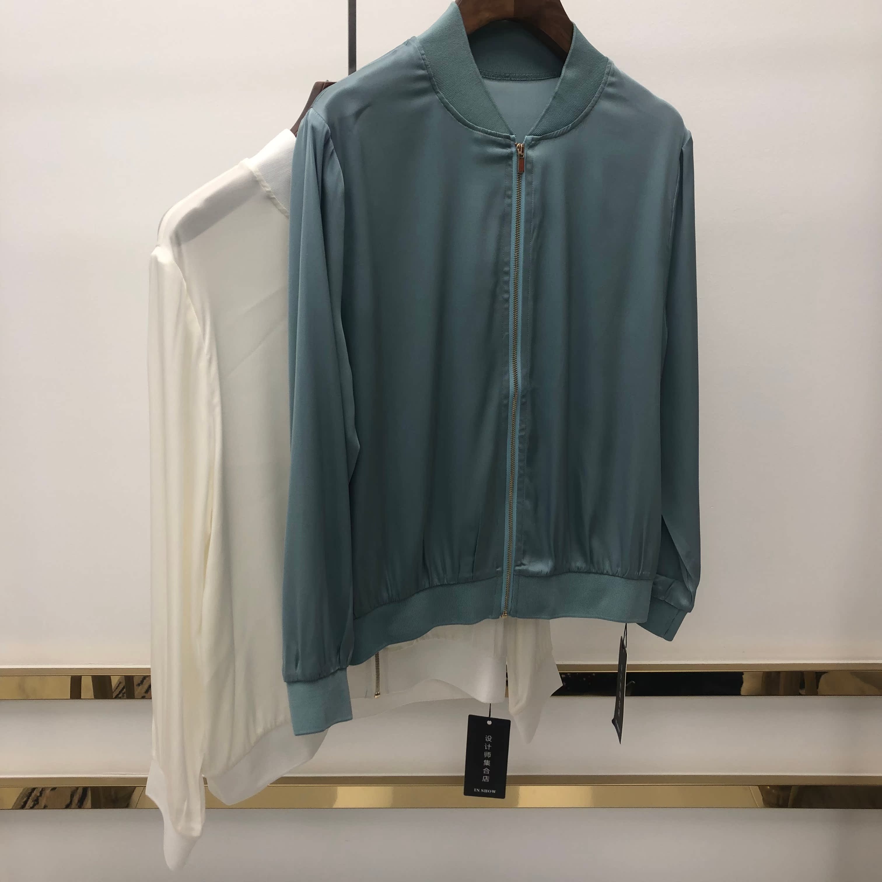 ZB190502003(桑蚕丝)|msdalam kategori Butik wanita / wanita, menetapkan/pakaian seragam pelajar/seragam kerja, saman moden - dari Buy2taobao.com untuk memberikan perkhidmatan ejen Taobao profesional membeli