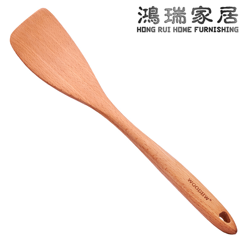 Rui Sen non-stick cookware Dedicated Wooden spatula Saucepan Long handle Oblique shovel natural Wooden shovelin the Kitchen/Cooking utensils , Cooking utensils , Cooking spoon shovel , Wooden shovel category - from Buy2taobao.com to provide professional Taobao agent buy service