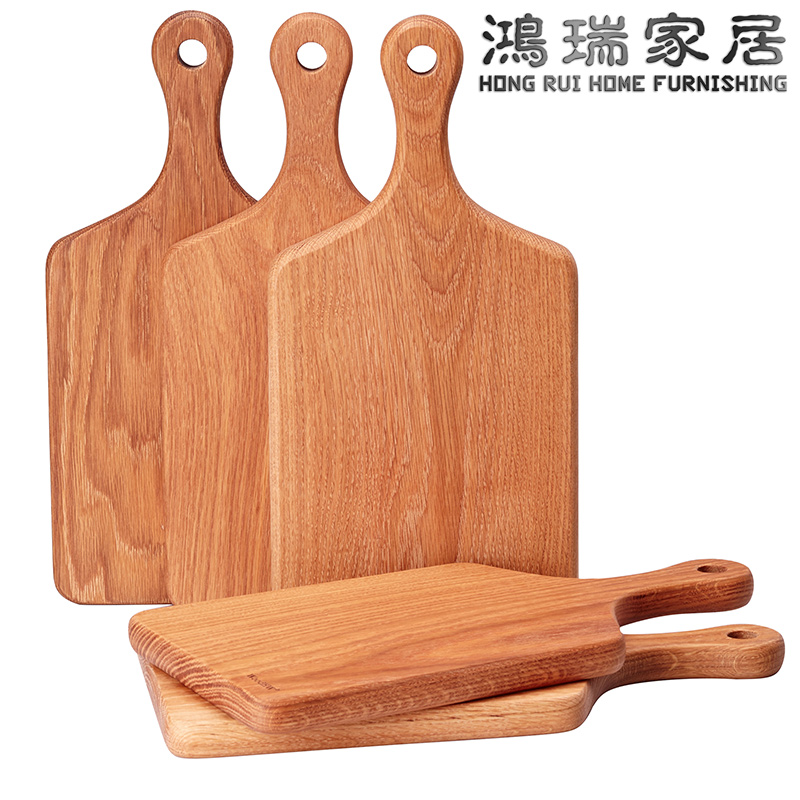 WOODHW/睿森白橡木把手实木小菜板午餐披萨面包水果板无漆小砧板在类目 厨房/烹饪用具, 烹饪用具, 砧板/菜板中 - 来自Buy2taobao.com提供专业的淘宝代购服务