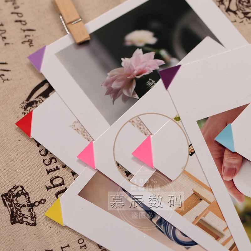 Polaroid Photo Corner Post Photo Decoration/Photo diy Sticking angle(Multicolor) 102 individualin the Festive supplies/Gift , Gift ideas , Albums/Album category - from Buy2taobao.com to provide professional Taobao agent buy service