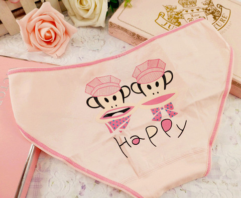 正品<em>大嘴猴</em> 三角纯棉可爱卡通<em>大嘴猴</em>星期<em>女士</em>