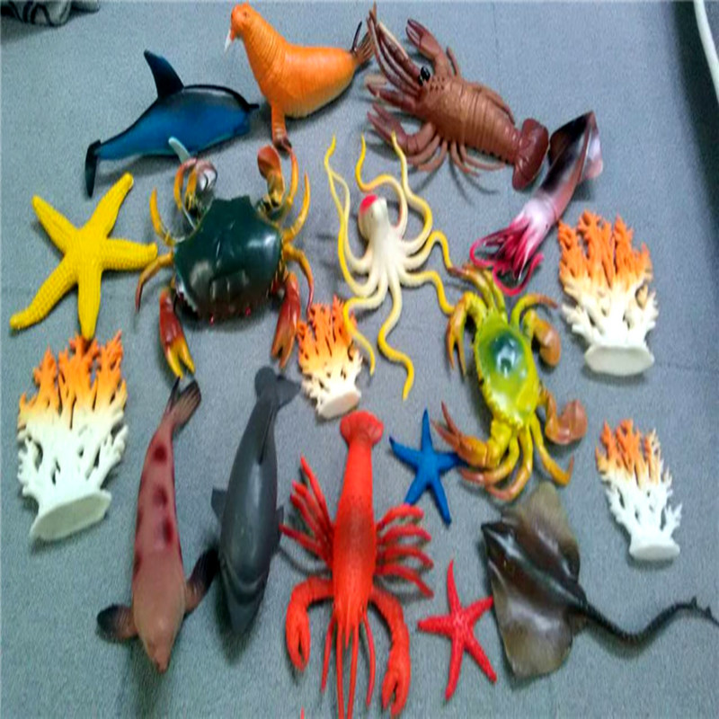 海洋動物模型仿真玩具套裝海底世界兒童玩具龍蝦螃蟹章魚海豚海龜在類目 玩具/童車/益智/積木/模型, 仿真/過家家玩具, 仿真/動物玩偶中 - 來自Buy2taobao.com提供專業的淘寶代購服務