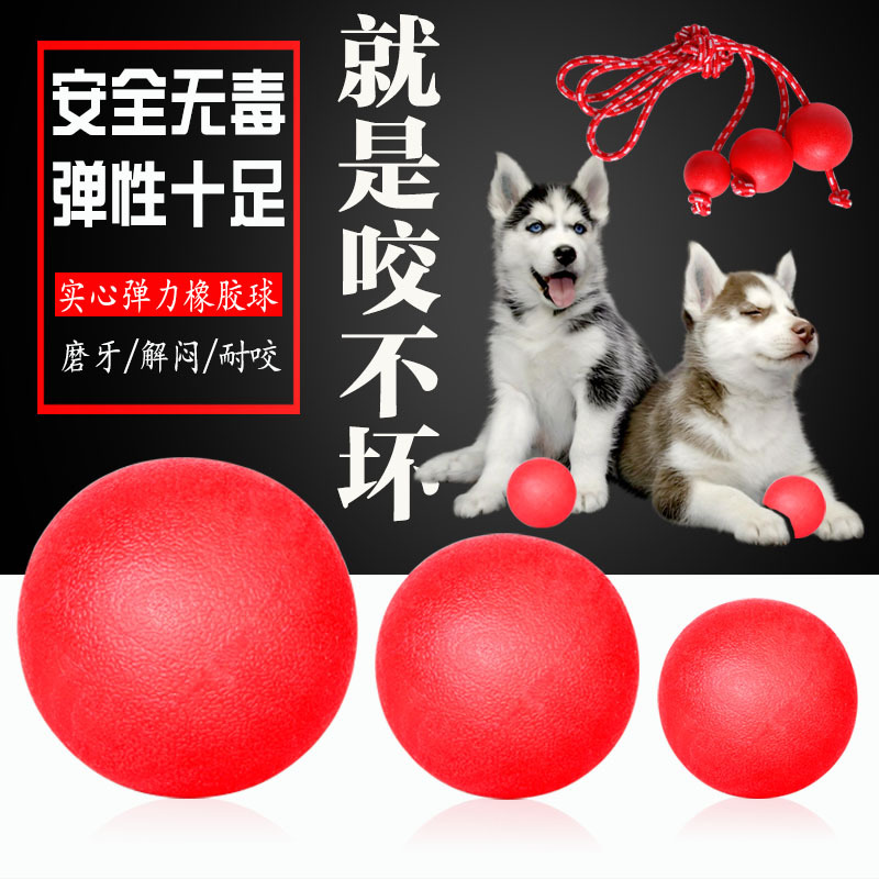 宠物耐咬不烂球实心橡胶弹力球玩具狗球耐咬训狗球训犬球狗啃咬球|ruв категории животное/Животное питание и принадлежностей, кошка/собака игрушка, резиновый мяч/сферическая игрушки - от Buy2taobao.com для оказания профессиональной услуги покупки агента Taobao