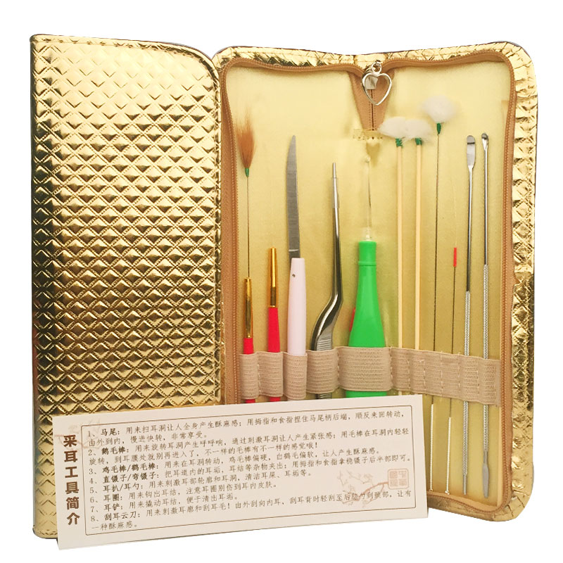 采耳工具套装掏耳神器鹅毛棒成人儿童发光挖耳勺耳屎掏耳朵清洁器|ruв категории семья/личные чистящие средства, потребительских уборка посуды, ухочистка - от Buy2taobao.com для оказания профессиональной услуги покупки агента Taobao