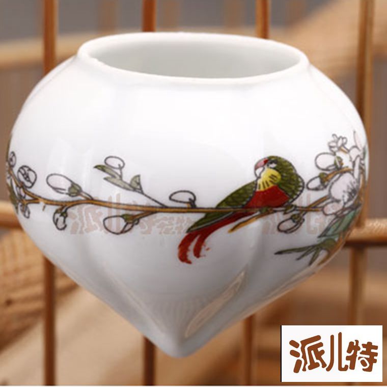 行貨新款竹耳南瓜杯 小畫眉籠子子配件鳥食罐水罐 吱喳籠 越南杯在類目 寵物/寵物食品及用品, 鳥類及用品, 鳥用具(新), 籠子中 - 來自Buy2taobao.com提供專業的淘寶代購服務