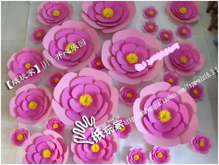 影楼婚礼婚庆大型泡沫纸花0007#梅花/樱花/桃花33朵组合装75折在类目 节庆用品/礼品, 婚庆布景/道具, 婚庆绢花中 - 来自Buy2taobao.com提供专业的淘宝代购服务