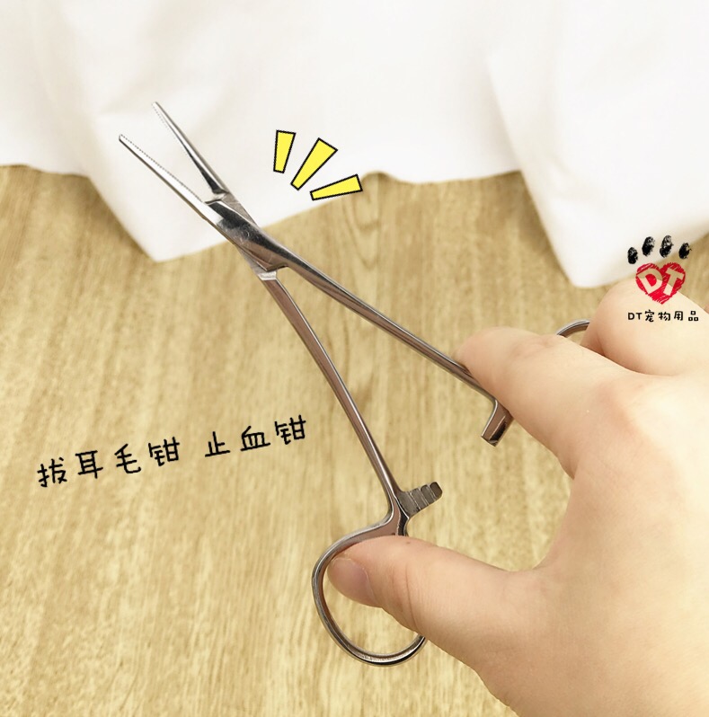 【DT寵物用品】寵物拔毛鉗 拔耳毛鉗止血 不鏽鋼材質12.5cm在類目 寵物/寵物食品及用品, 貓/狗醫療用品(新), 鉗中 - 來自Buy2taobao.com提供專業的淘寶代購服務