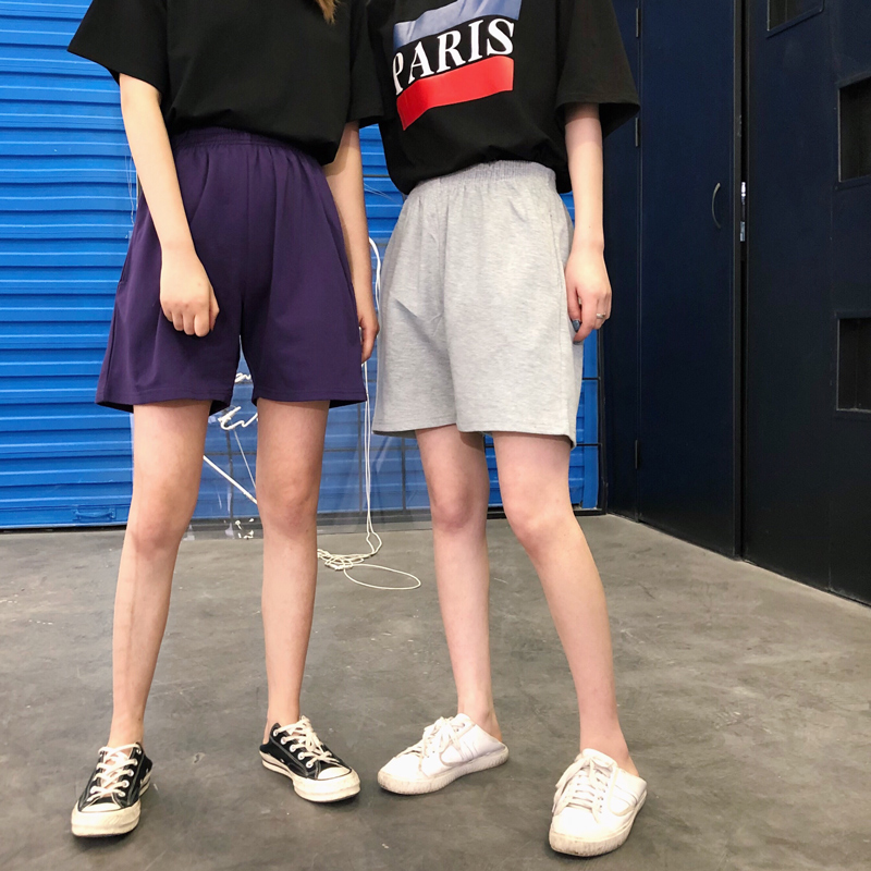Summer Korea INS Harajuku BF Easy leisure time Solid Versatile motion shorts Five point pants student men and womenin the Women's clothing/Boutique , Pants , Casual pants category - from Buy2taobao.com to provide professional Taobao agent buy service