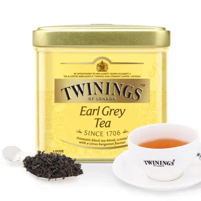 包郵英國原裝進口TWININGS川甯 豪門伯爵紅茶100g罐裝茶葉散茶在類目 茶, 代用/花草/水果/再加工茶, 花果果粒茶中 - 來自Buy2taobao.com提供專業的淘寶代購服務