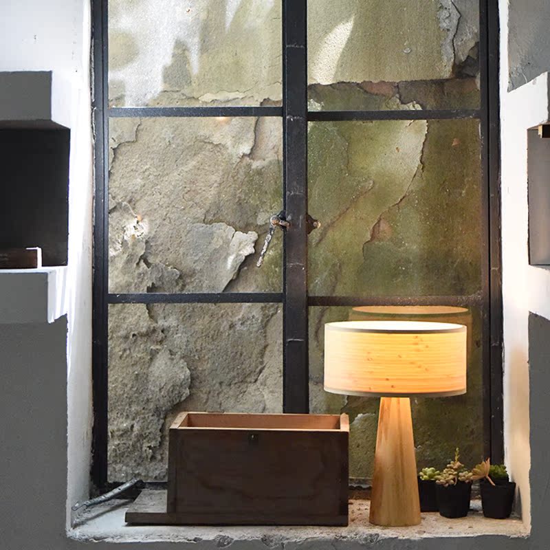 New Chinese style Simplicity originality Bamboo Paper Table lamp Northern Europe style modern Art Bedside lamps and lanterns Manufacturein the Electronic/Electrician , Outlet , Switch Socket Set category - from Buy2taobao.com to provide professional Taobao agent buy service
