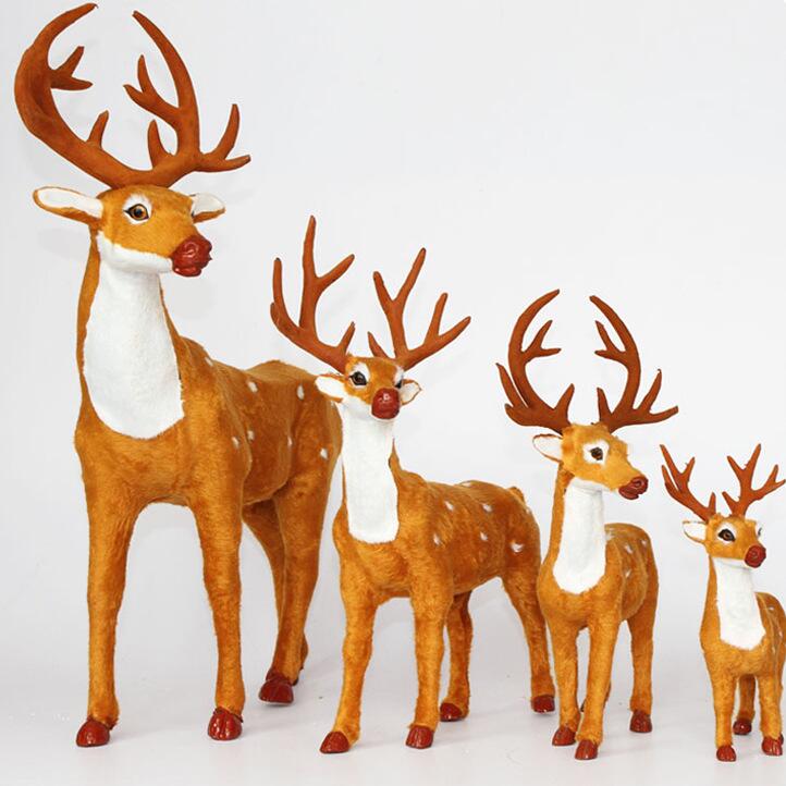 Wedding props New products animal Decoration Fluffy Sika Deer wedding Stage layout propin the Festive supplies/Gift , Wedding Themes/Props , Wedding Doll category - from Buy2taobao.com to provide professional Taobao agent buy service
