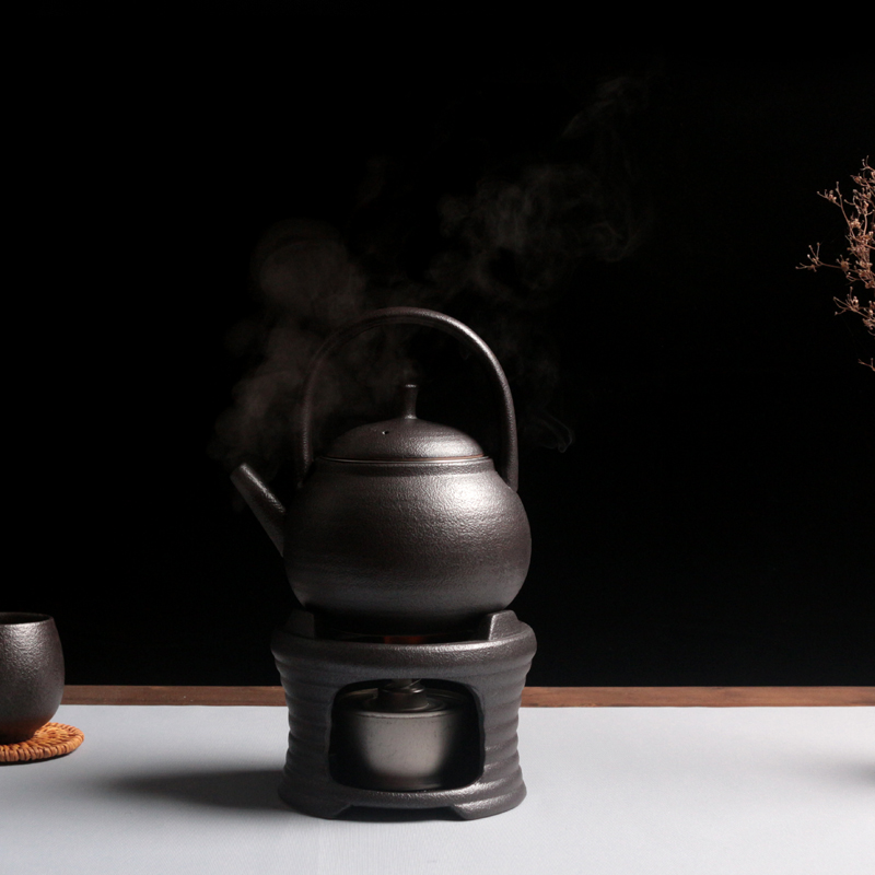 Japanese Coarse pottery Tea furnace ceramics Alcohol stove Flames teapot Pottery Tea making facilities heating base heat preservation Tea stovein the Tableware , Tea set , Teapot category - from Buy2taobao.com to provide professional Taobao agent buy service