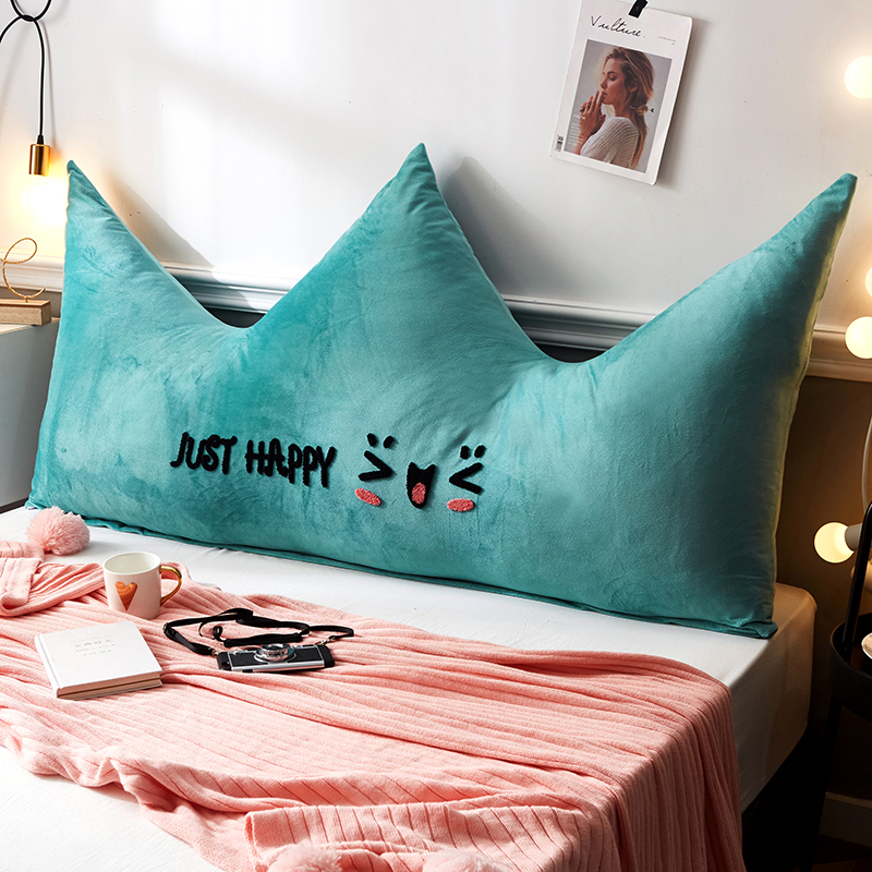 ins The bed Pillow Headboard Soft roll Double sofa bedroom Net Red Cushion Washable backrestin the Home Fabric , Pillow/Pillow category - from Buy2taobao.com to provide professional Taobao agent buy service