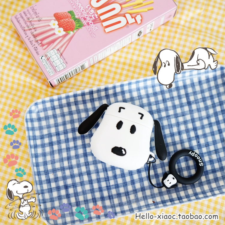 史努比卡通airpods1/2代硅胶保护套苹果无线蓝牙耳机盒防摔保护套|ruв категории Цифровые аксессуары, MP3/Mp4 аксессуары, наушники - от Buy2taobao.com для оказания профессиональной услуги покупки агента Taobao