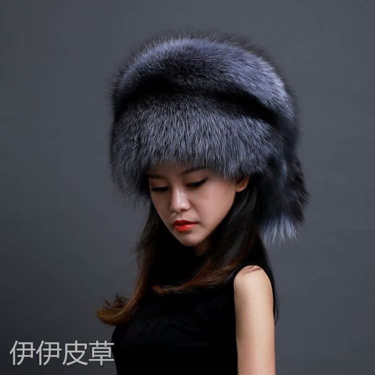整张狐狸皮毛裘皮皮草帽子大圆蒙古帽女冬天加厚保暖户外女士礼帽在类目 服饰配件/皮带/帽子/围巾, 帽子中 - 来自Buy2taobao.com提供专业的淘宝代购服务