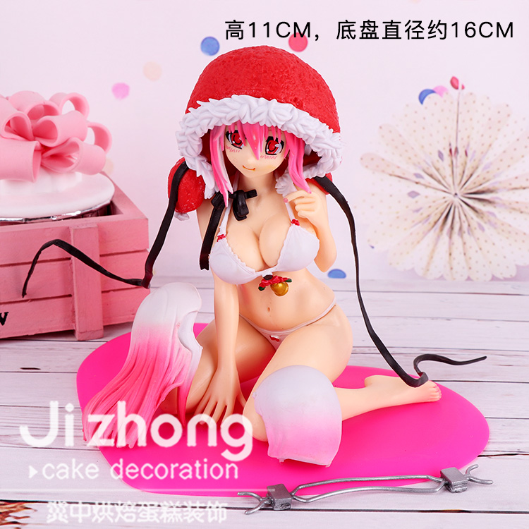 情趣主题生日蛋糕装饰性感索尼子情人节手办性感大胸美女蛋糕摆件|ruв категории фестиваль товаров/подарок, одеваться товаров - от Buy2taobao.com для оказания профессиональной услуги покупки агента Taobao