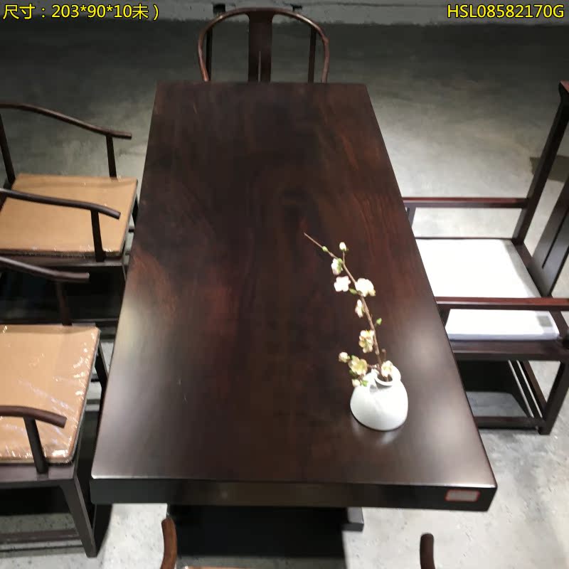 黑檀木大板桌茶餐桌 红木原木奥坎巴花黄红花梨胡桃木会议办公桌在类目 商业/办公家具, 办公家具, 办公桌, 大班台/主管桌中 - 来自Buy2taobao.com提供专业的淘宝代购服务