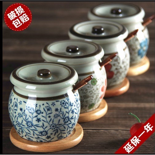 個性老式鹽罐油罐土陶罐 家用定量調味盒大號密封用品油瓶用具餐在類目 廚房/烹飪用具, 廚用小工具/廚房儲物, 儲物瓶罐/廚房儲物器皿, 調味瓶罐中 - 來自Buy2taobao.com提供專業的淘寶代購服務