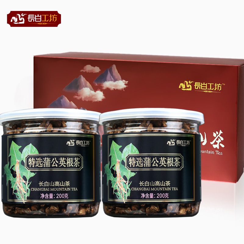 Changbai workshop Selected Dandelion root 200g*2 Gift box Changbai wild Dandelion teain the Tea , Replacement/Flowers/Fruit/Tea reprocessing , Replacement/Herbal Tea category - from Buy2taobao.com to provide professional Taobao agent buy service