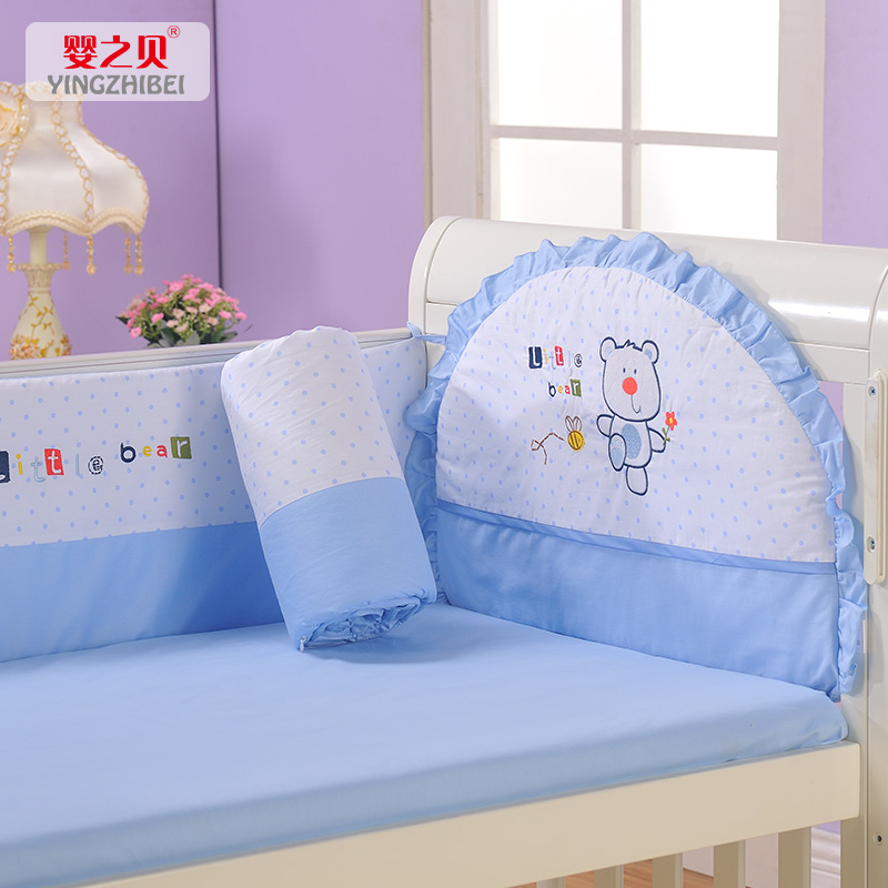 嬰之貝嬰兒床圍七件套 純棉嬰兒床品套件嬰兒床品多花色寶寶床品在類目 尿片/洗護/餵哺/推車牀, 睡袋/涼蓆/枕頭/牀品, 嬰童牀品套件中 - 來自Buy2taobao.com提供專業的淘寶代購服務