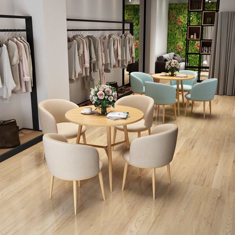 2019实木洽谈桌椅组合接待会客议办公商务休闲小圆形谈判桌子简约|ruв категории коммерческий/офисная мебель, офисная мебель, стол, стол - от Buy2taobao.com для оказания профессиональной услуги покупки агента Taobao