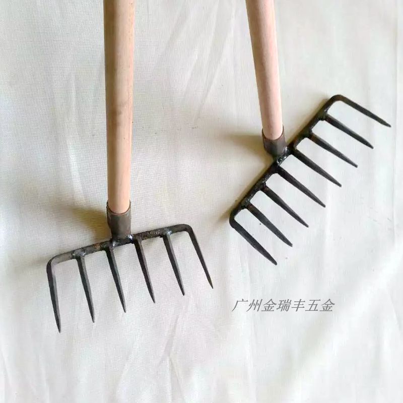 八齒耙耙頭鐵耙松土平整地釘耙 農用工具釘耙豬八戒 園藝 釘耙在類目 農機/農具/農膜, 農業工具, 耙子中 - 來自Buy2taobao.com提供專業的淘寶代購服務
