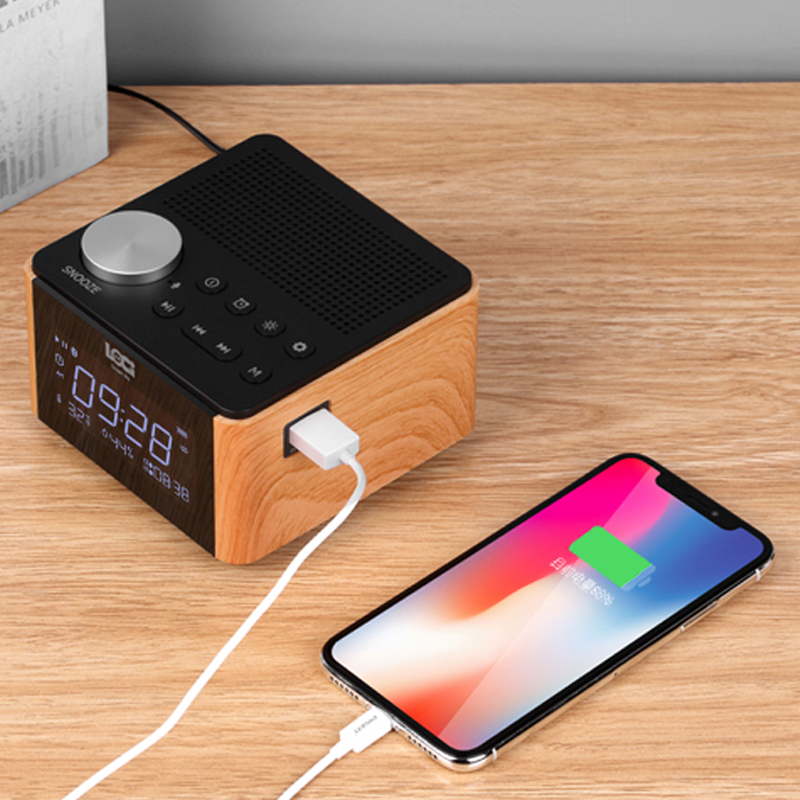 中電 lociH70家用音樂鬧鍾無線藍牙超重低音箱帶收音迷妳手機音響在類目 影音電器, 桌面音響/音箱, 無線/藍牙音箱中 - 來自Buy2taobao.com提供專業的淘寶代購服務