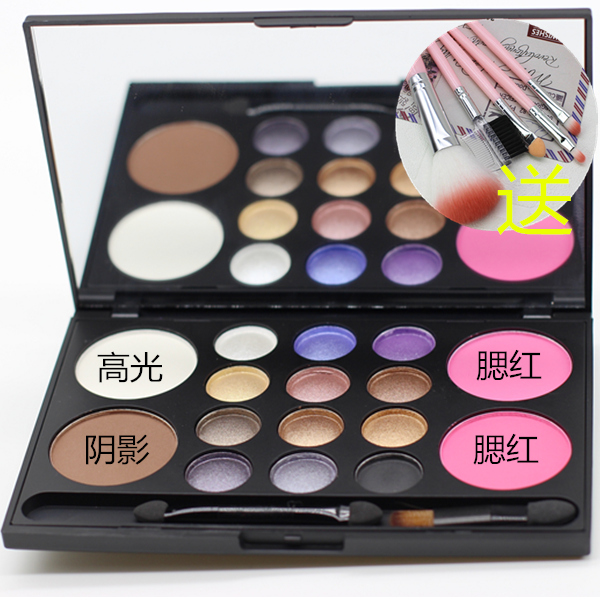 beginner 12 Beads Eye shadow Color blush Double color Trimming natural waterproof Halo Peach blossom Makeup Palettein the Makeup/Perfume/Beauty tools , Eyeshadow category - from Buy2taobao.com to provide professional Taobao agent buy service
