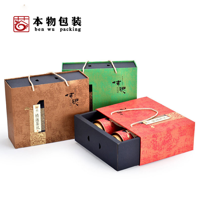 精選茶禮綠茶茶葉包裝禮盒套裝抽拉盒通用西湖龍井鐵觀音空包裝盒在類目 餐飲具, 茶具, 茶葉罐中 - 來自Buy2taobao.com提供專業的淘寶代購服務