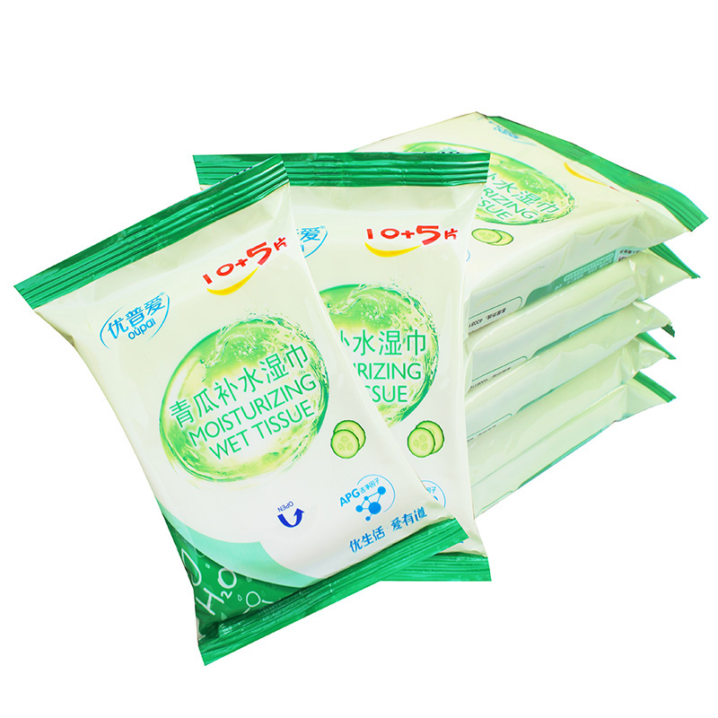 优普爱湿巾10片装青瓜湿巾小包10连包便携式湿纸巾在类目 洗护清洁剂/卫生巾/纸/香薰, 纸品/湿巾, 湿巾中 - 来自Buy2taobao.com提供专业的淘宝代购服务