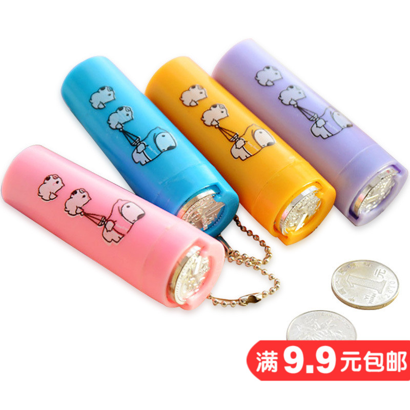 the republic of korea Easy to change the barrel originality coin purse Portable Cartoon Coin Storage bin Small change Piggy bank Hopperin the Toy/Childs/Puzzle/Building block/Model , Bags for children/Backpack/Bags , Purse category - from Buy2taobao.com to provide professional Taobao agent buy service