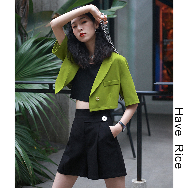 HAVERICE Restaurant Retro Frank girl Paige have cash less than that is registered in the accounts Blazer Easy coatin the Women's clothing/Boutique , Jacket category - from Buy2taobao.com to provide professional Taobao agent buy service