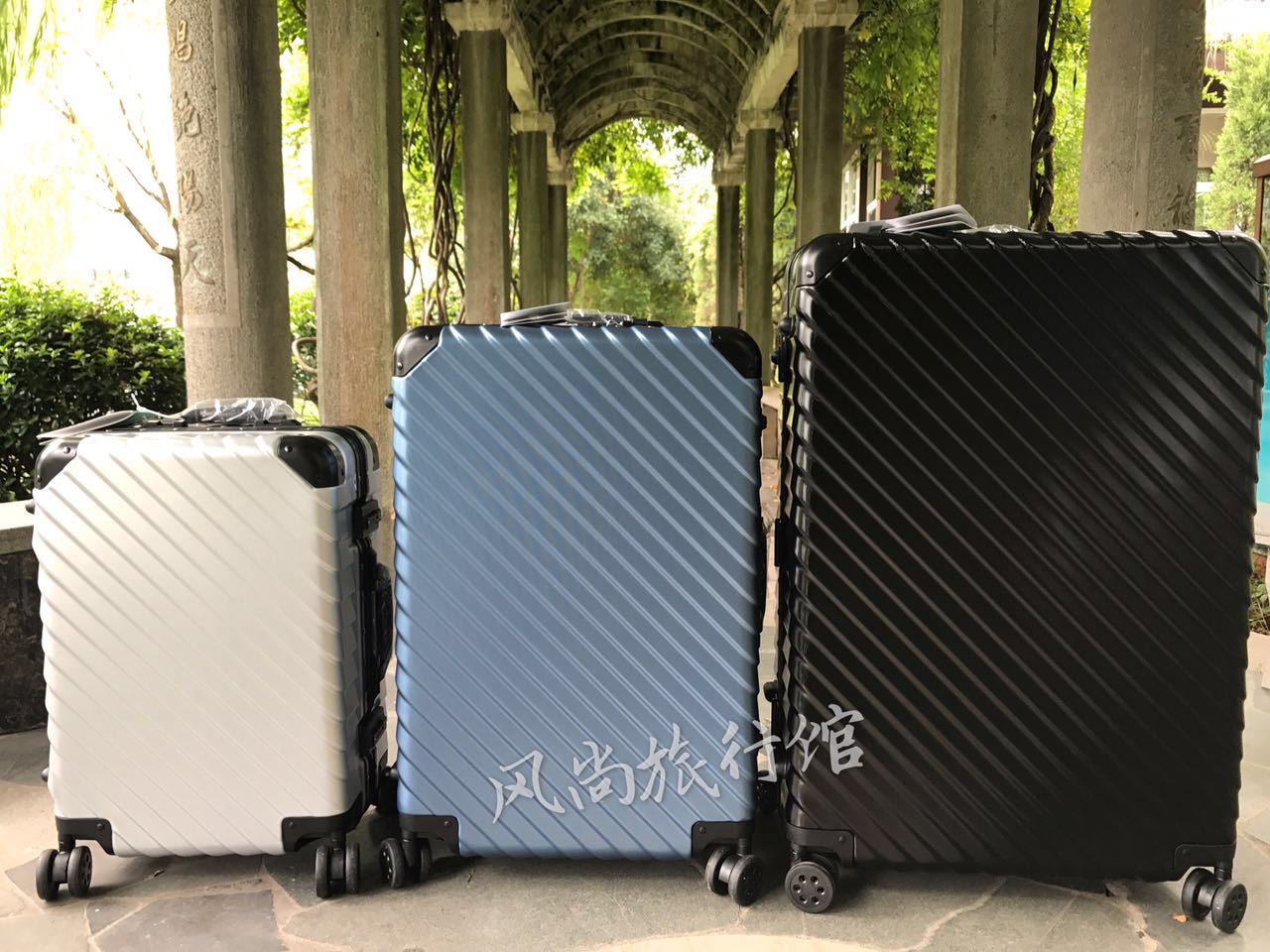 尚旅正品1239細紋防刮商務鋁框拉杆箱20寸行李箱萬向輪男女學生24在類目 箱包皮具/熱銷女包/男包, 旅行箱中 - 來自Buy2taobao.com提供專業的淘寶代購服務
