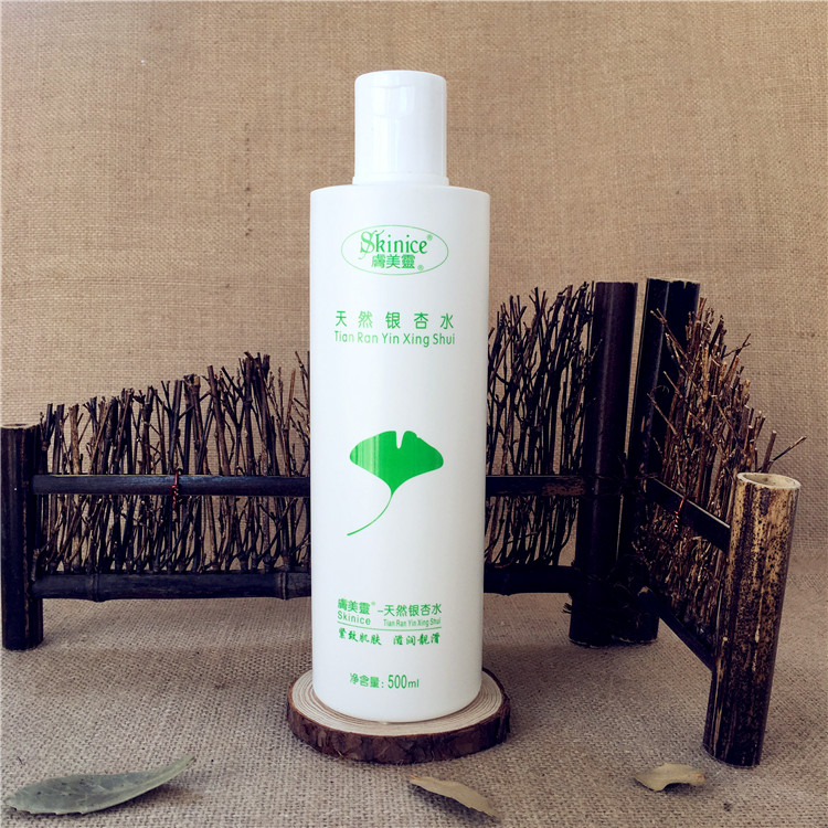 肤美灵 天然银杏水500ml 爽肤水 抑螨美容皙白亮丽保湿补水|msdalam kategori Beauty/badan/minyak pati, losyen/toner - dari Buy2taobao.com untuk memberikan perkhidmatan ejen Taobao profesional membeli