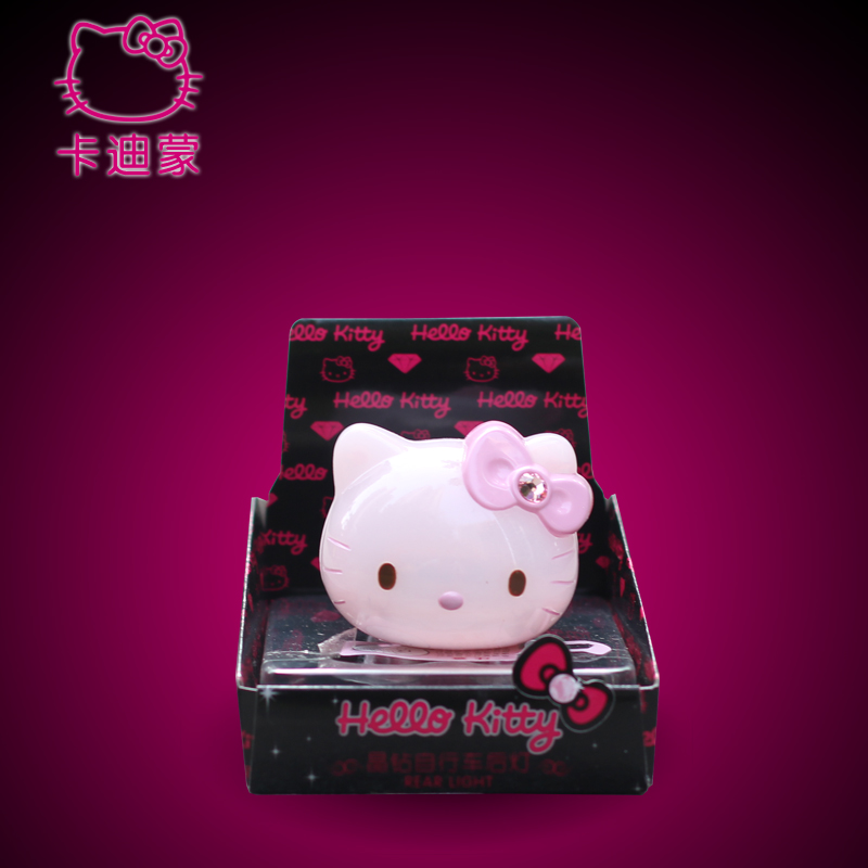 卡迪蒙 正品HELLOKITTY凯蒂猫自行车LED灯单车尾灯超亮爆闪后车灯在类目 自行车/骑行装备/零配件, 自行车/单车装备, 自行车灯中 - 来自Buy2taobao.com提供专业的淘宝代购服务