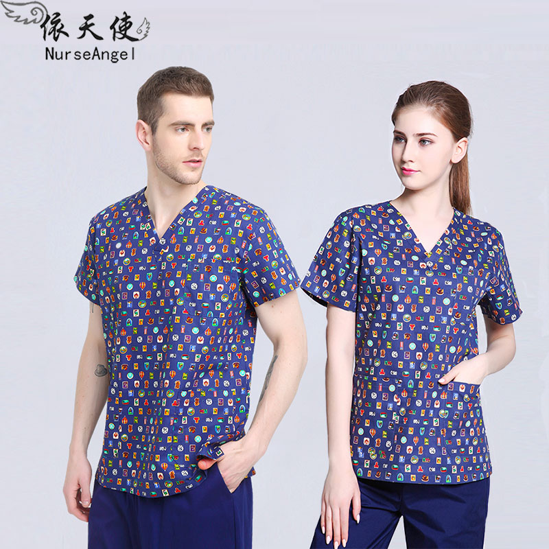 手术衣服女卡通洗手衣短袖纯棉医生工作刷手服分体套装全棉隔离服在类目 女装/女士精品, 套装/学生校服/工作制服, 医护制服中 - 来自Buy2taobao.com提供专业的淘宝代购服务