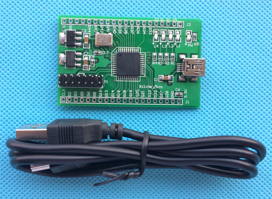 XC2C32A(Xilinx CPLD)最小系统板,开发板 现货包邮在类目 3C数码配件, 电子元器件市场, IC集成电路/电机, 单片机/开发板/学习板中 - 来自Buy2taobao.com提供专业的淘宝代购服务
