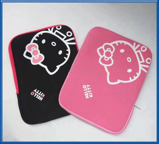 防水防震防静电潜水料拉链Hello Kitty黑粉两色男女笔记本内胆包|ruв категории Цифровые аксессуары, Ноутбук аксессуары, ноутбук - от Buy2taobao.com для оказания профессиональной услуги покупки агента Taobao