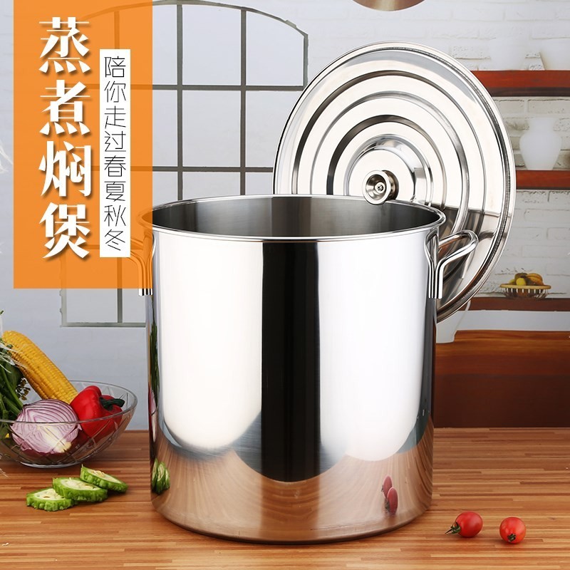commercial Stainless steel Stainless steel barrel hot-water bucket With cover Drum Soup pot Hotel soupin the Kitchen/Cooking utensils , Cooking utensils , Cookware/Pot/Kettle , Stockpot category - from Buy2taobao.com to provide professional Taobao agent buy service