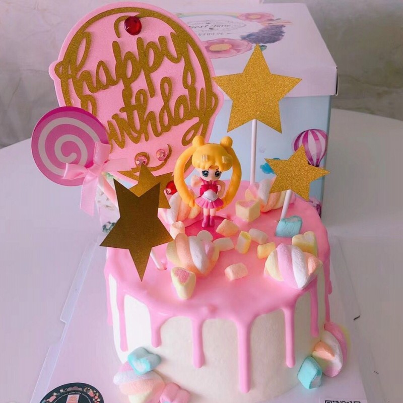 儿童生日蛋糕饰品装饰用美少女战士公主装饰摆件烘培店装扮配件在类目 节庆用品/礼品, 装扮用品中 - 来自Buy2taobao.com提供专业的淘宝代购服务