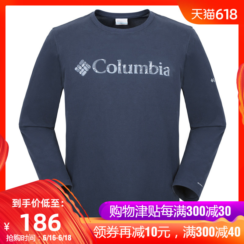 【清仓】哥伦比亚Columbia户外男款休闲长袖圆领T恤PM3541|msdalam kategori luar/Mountaineer/Camping/Aksesori perjalanan, pakaian luar, Cepat kering seluar dalam, Cepat kering t-shirt - dari Buy2taobao.com untuk memberikan perkhidmatan ejen Taobao profesional membeli