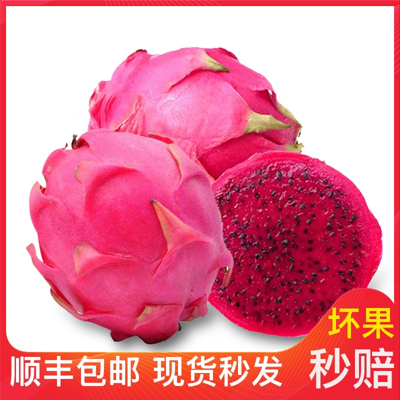 海南三亞紅心火龍果5斤裝 新鮮水果紅肉優果彙順豐包郵非越南進口在類目 水產肉類/新鮮蔬果/熟食, 新鮮水果, 火龍果中 - 來自Buy2taobao.com提供專業的淘寶代購服務
