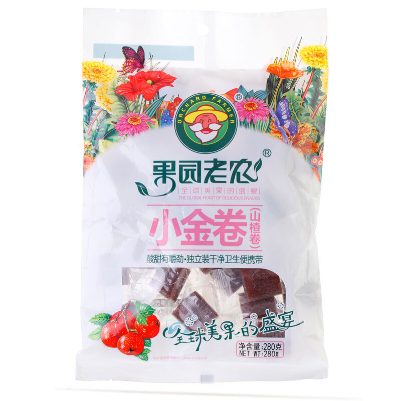 3袋包邮 果园老农小金卷230g克 果丹皮 山楂卷山楂片山楂蜜饯零食在类目 零食/坚果/特产, 蜜饯/枣类/梅/果干, 山楂类制品中 - 来自Buy2taobao.com提供专业的淘宝代购服务