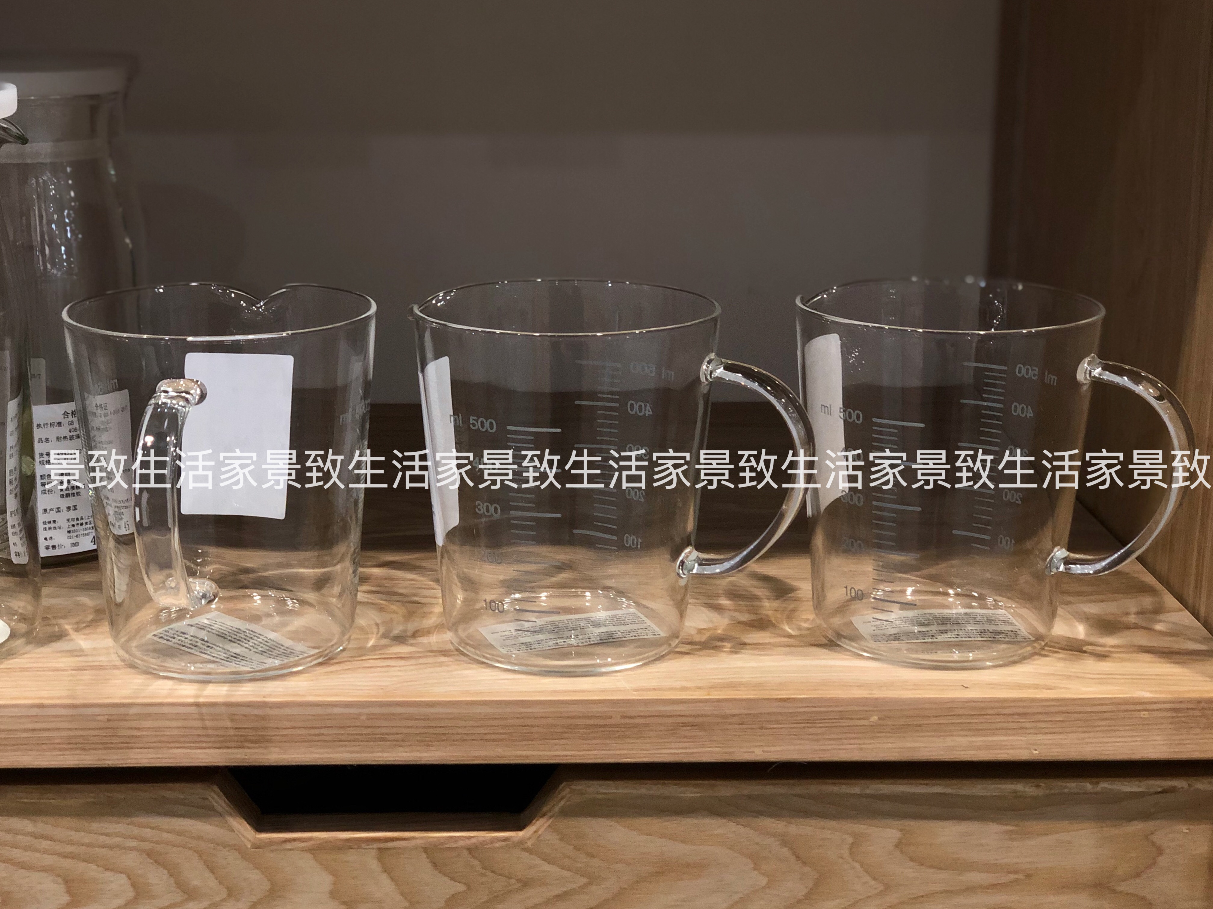 MUJI无印良品 耐热玻璃量杯 附刻度线500ml 日本产 国内代购|ruв категории кухня/посуда, барбекю/выпечка утварь, выпечка diy приборов, кубок - от Buy2taobao.com для оказания профессиональной услуги покупки агента Taobao