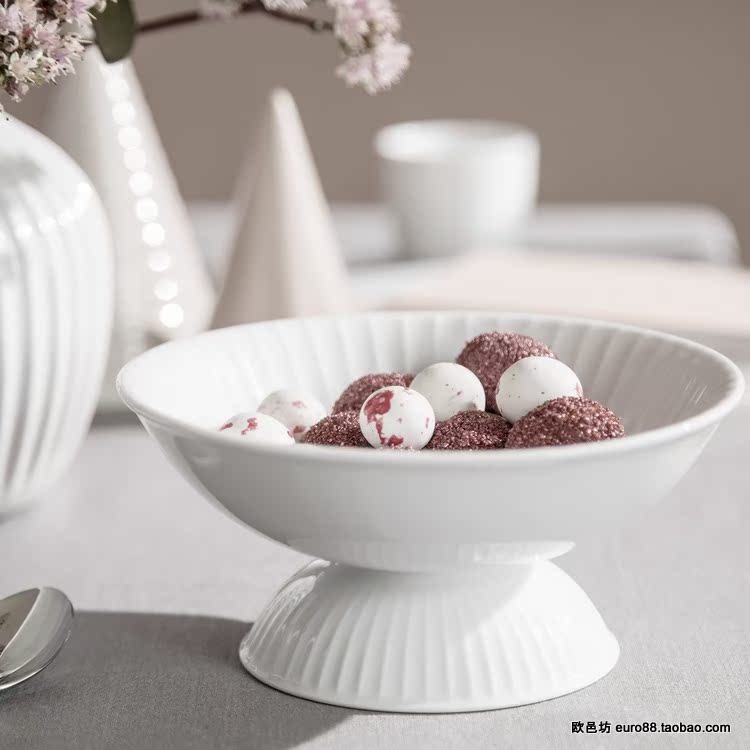 Denmark Kahler Ceramic fruit plate snack Chocolate bowl diameter 16 centimeter high 7.5 centimeterin the Tableware , Tableware , Fruit bowl/Fruit plate/Hamper category - from Buy2taobao.com to provide professional Taobao agent buy service