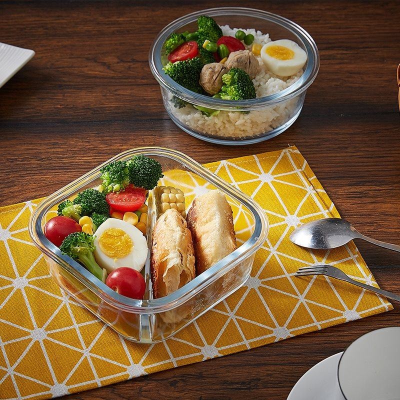 上班族必备神器早餐盒便携创意菜盒带盖简约微波炉专用便携饭盒在类目 餐饮具, 保鲜容器/保鲜器皿, 保鲜盒中 - 来自Buy2taobao.com提供专业的淘宝代购服务