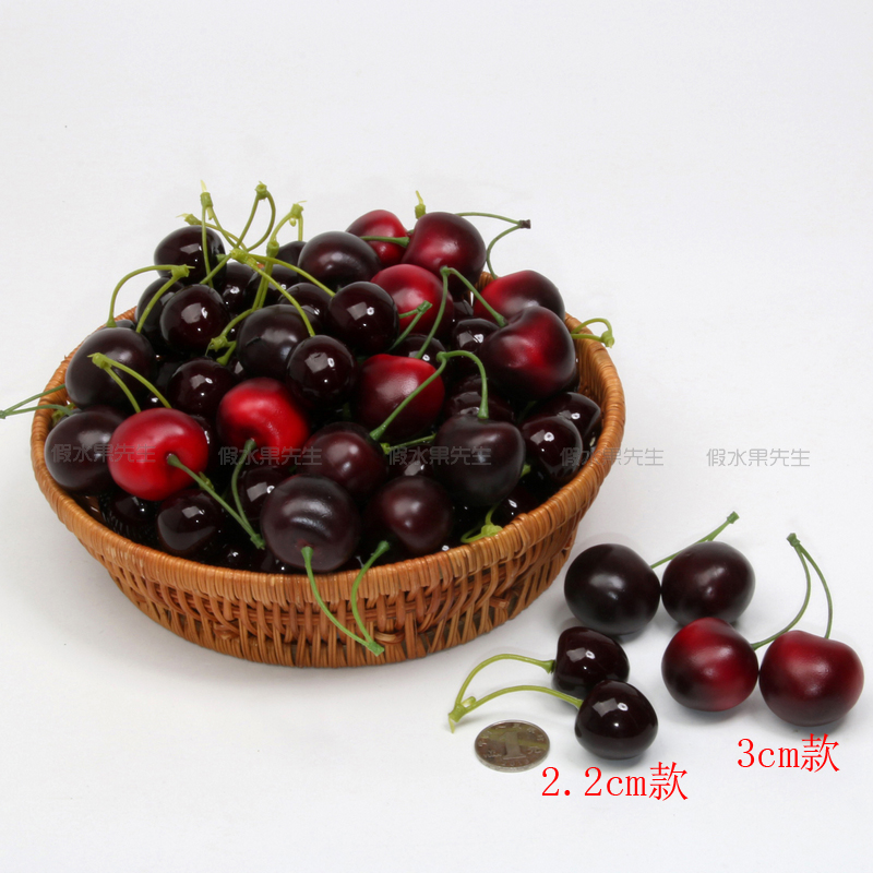 仿真水果假蔬菜食品模型摄影装饰品道具配件仿真2叉车厘子小樱桃|ruв категории доставка цветов/цветок моделирования/растения садоводства, искусственные цветы/растения/фрукты и овощи готовой продукции (новая), моделирование фруктов и овощей - от Buy2taobao.com для оказания профессиональной услуги покупки агента Taobao
