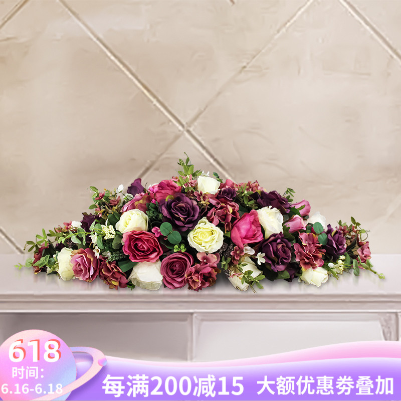 客厅餐桌摆花仿真花电视柜装饰品绢布花摆设玄关接待台高品质假花|msdalam kategori Aksesori rumah, pasu/bunga/bunga tiruan/perhiasan imitasi, bunga tiruan/bunga tiruan - dari Buy2taobao.com untuk memberikan perkhidmatan ejen Taobao profesional membeli