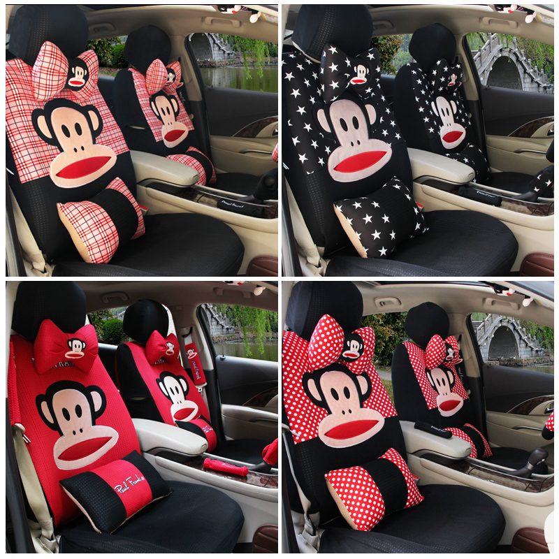 Big mouth monkey Car seat cover Four seasons summer Cartoon lovely Seat cushion Buick public Bora All inclusive Tiida Poloin the Car/Articles/Fitting/Refit , Car Accessories/The jewelry , Universal seat cover category - from Buy2taobao.com to provide professional Taobao agent buy service